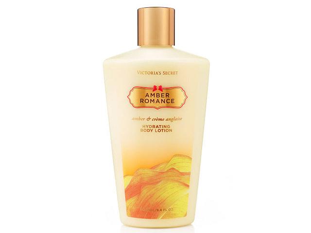 Victoria's Secret Amber Romance Body Lotion Amber and Creme Anglaise Lotion 250 ml