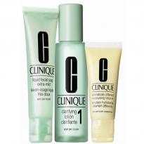 Clinique 3-Step Intro Kit Skin Type 1 Set 1x100ml, 1x50ml, 