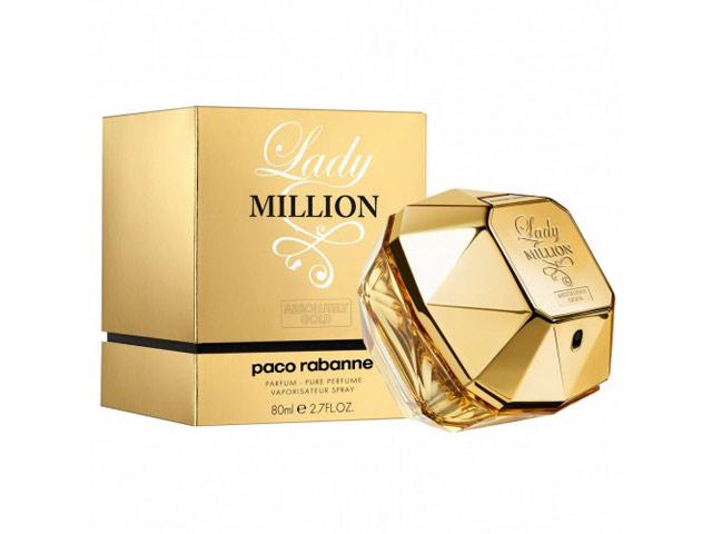 Paco Rabanne Lady Million Absolutely Gold Perfume 80 ml